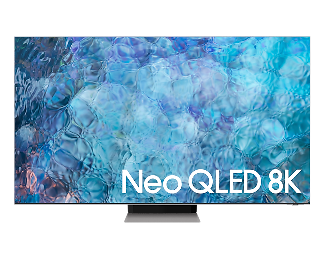 ภาพด้านหน้าของตัวทีวี 65 นิ้ว  QN900A Neo QLED 8K Smart TV (2021)