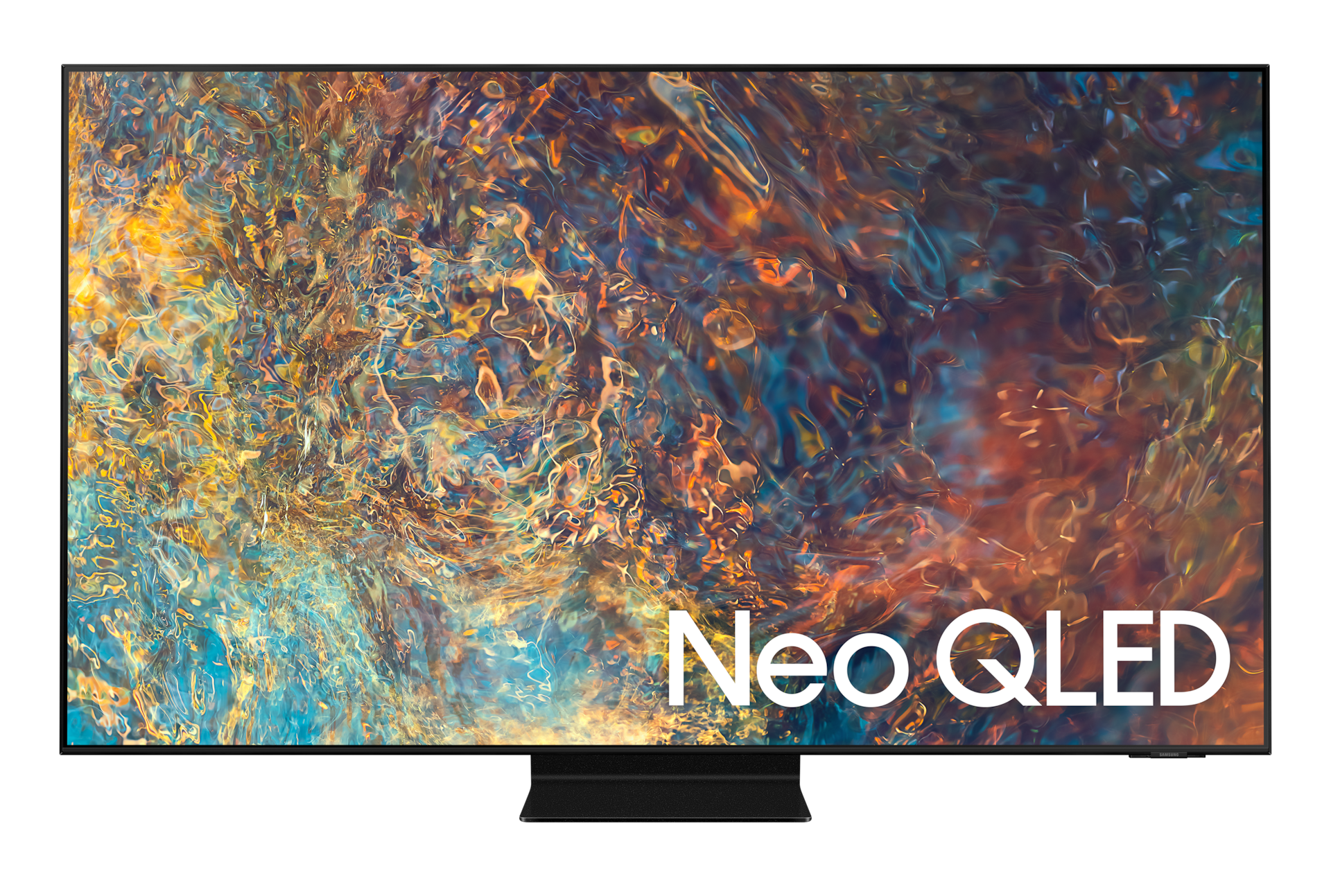 ภาพด้านหน้าของตัวทีวี 75 นิ้ว  QN90A Neo QLED 4K Smart TV (2021)