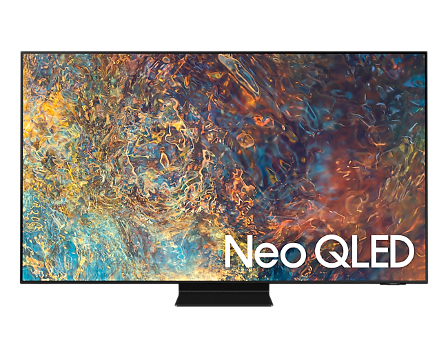 ภาพด้านหน้าของตัวทีวี 75 นิ้ว  QN90A Neo QLED 4K Smart TV (2021)