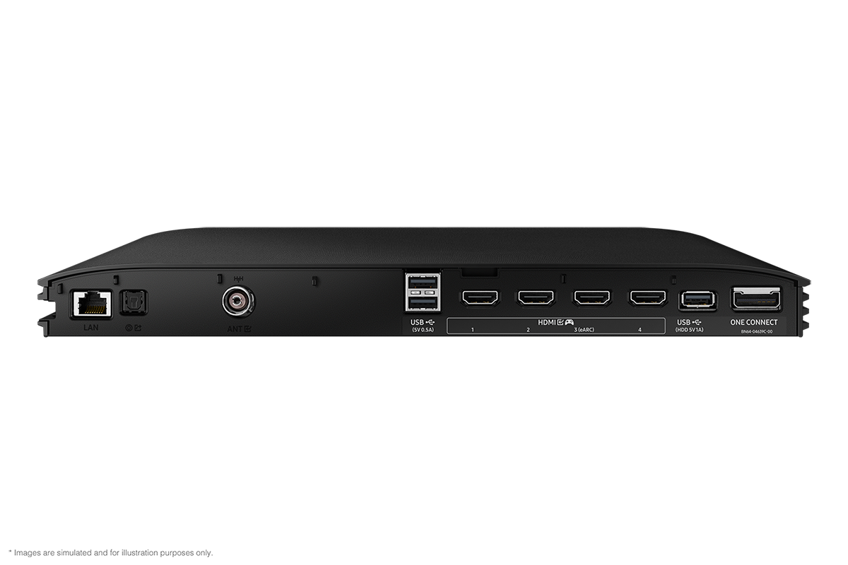 [Sáms~úñg 2025 Ó~LÉD S~95F มีพอร์ต ÚSB~, HDMÍ~, LÁÑ, เสาอากาศ และอื่น ๆ บน Á~ttác~hábl~é Slí~m Óñé~ Cóññ~éct]