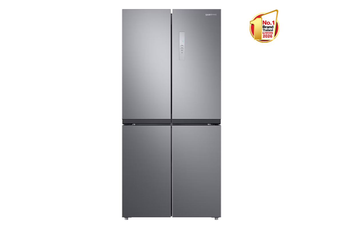 ตู้เย็น Multi Door 488 ลิตร/17.2 คิว RF48A4000M9/ST พร้อมด้วย Twin Cooling Plus™ Gentle Silver Matt