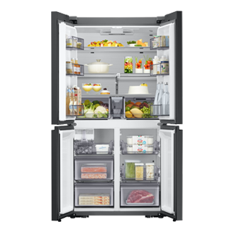 front-open-with-food White