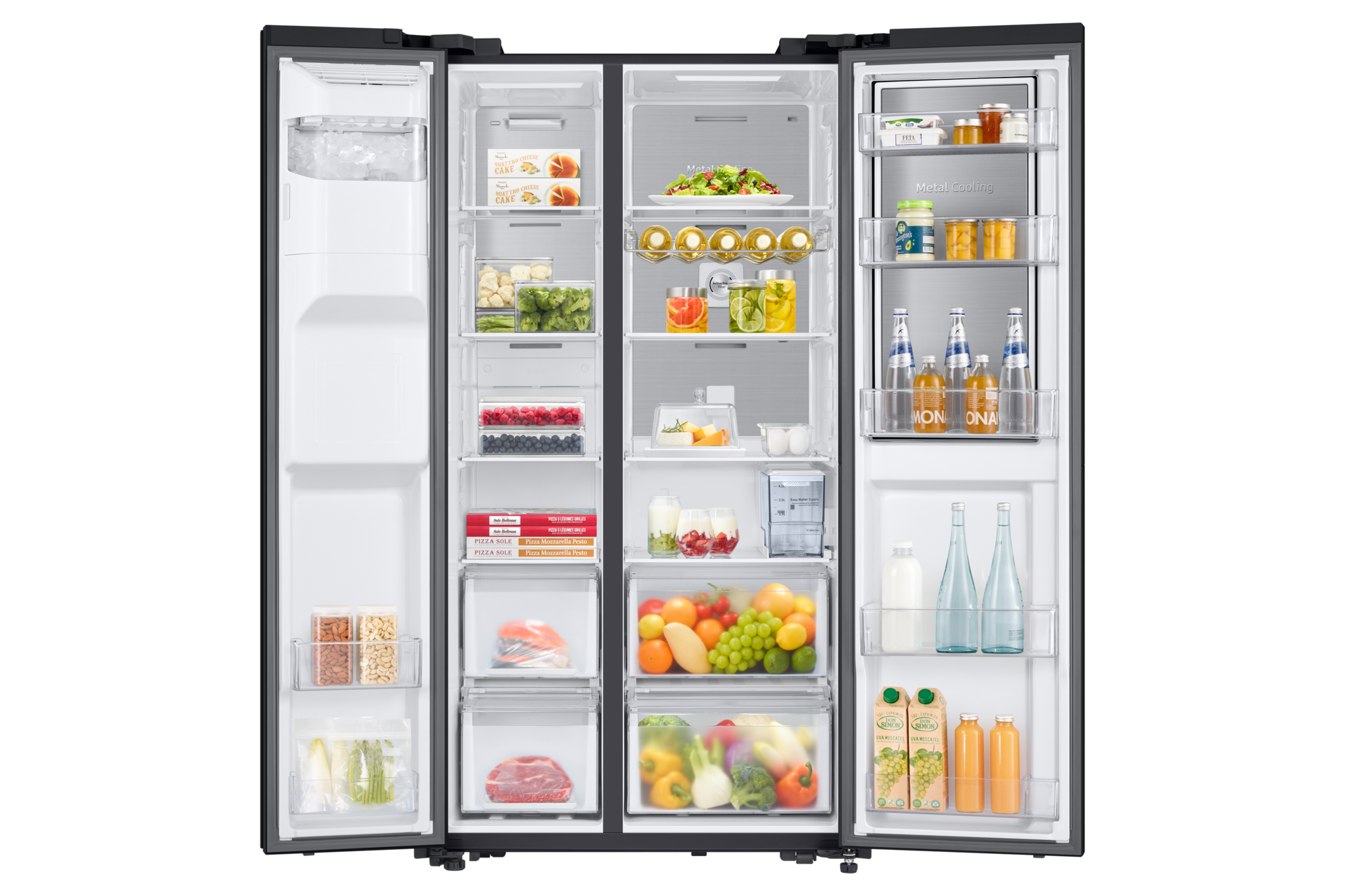 front-open-with-food White