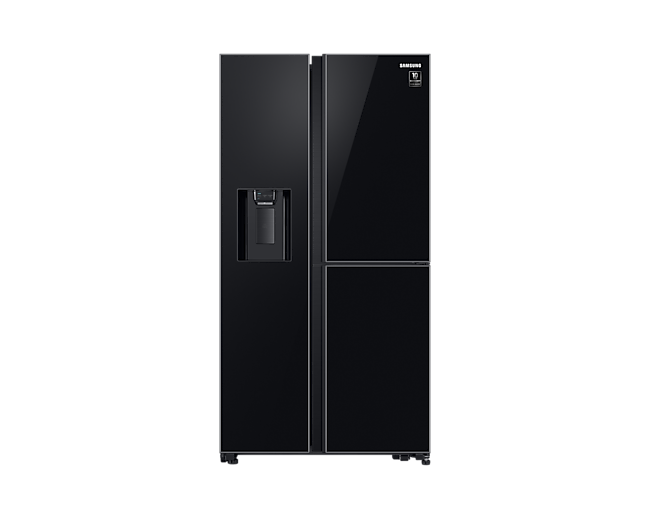 ตู้เย็น Side by Side RH64A53F12C/ST with All-around Cooling , 631L สีดำ
