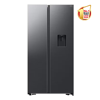 ตู้เย็น Side by Side 578 ลิตร/20.4 คิว RS57DG4100B4ST พร้อมด้วย Large Capacity Gentle Black Matt