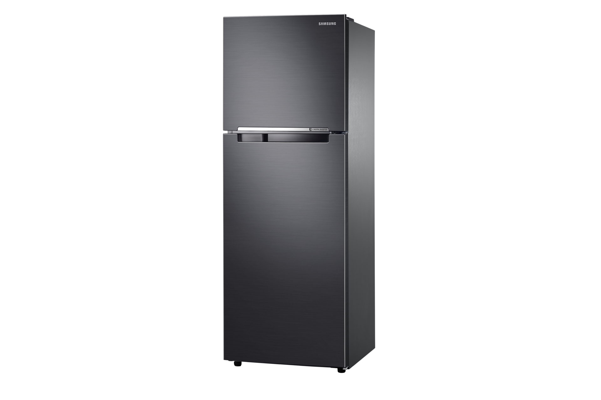 [ตู้เย็น 2 ประตู มุมมองด้านขวา ตู้เย็น 256 ลิตร ตู้เย็น 9 คิว สี Blác~k]