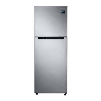 ตู้เย็น 2 ประตู มุมมองด้านหน้า ตู้เย็น 10 คิว สี Elegant Inox