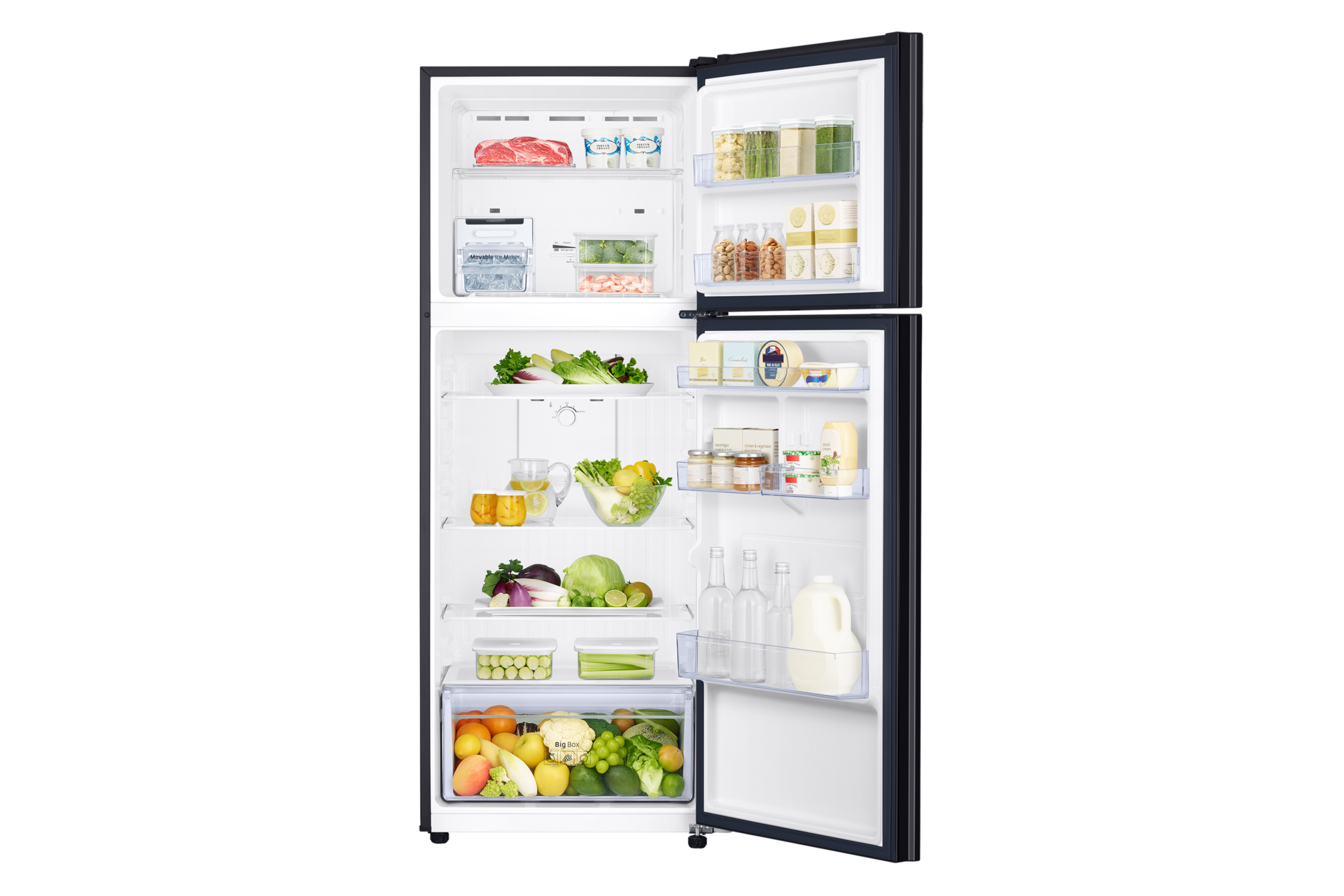 front-open-with-food Black