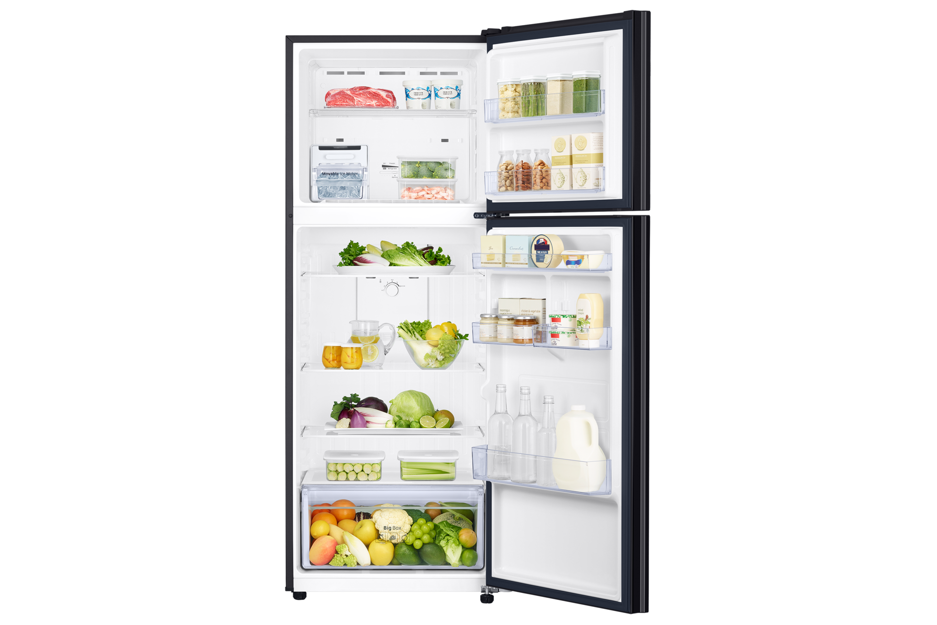 front-open-with-food White