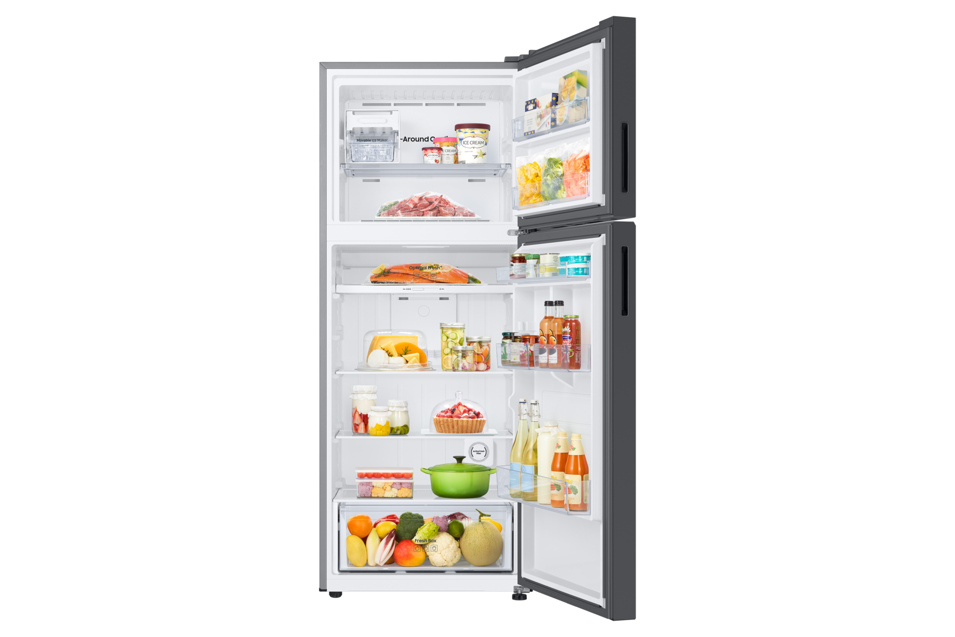 front-open-with-food Clean White&Clean Pink