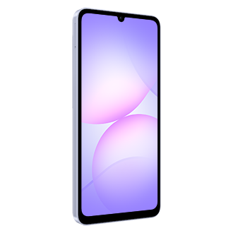 Galaxy A07 5G (Samsung.com only) FrontL30 Light Violet 