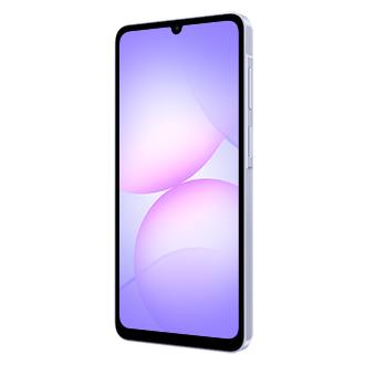 Galaxy A07 5G (Samsung.com only) FrontR30 Light Violet 
