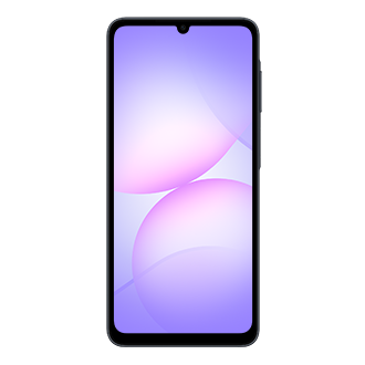 Galaxy A07 5G (Samsung.com only) Front2 Black 