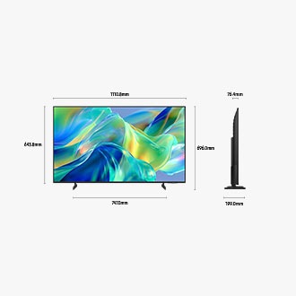 50" Mini LED M1EH 4K Samsung Vision AI Smart TV (2026) Black