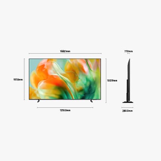 75" Mini LED M80H 4K Samsung Vision AI Smart TV (2026) Titanium Black