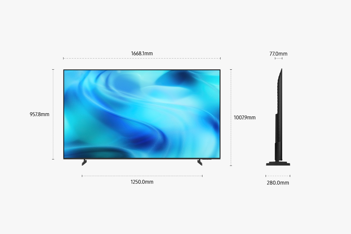 75" Crystal UHD U8000H 4K Samsung Vision AI Smart TV (2026) Titanium Gray