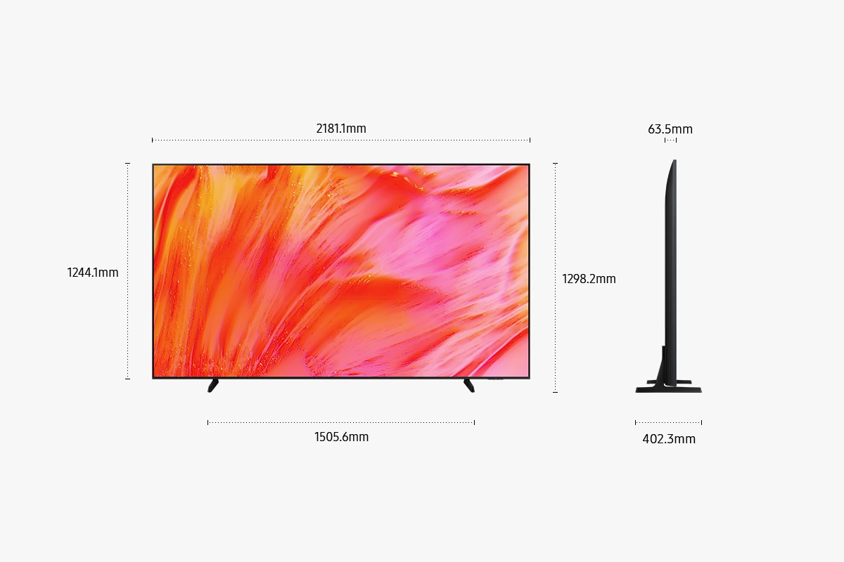 98" Crystal UHD U9500H 4K Samsung Vision AI Smart TV (2026) Graphite