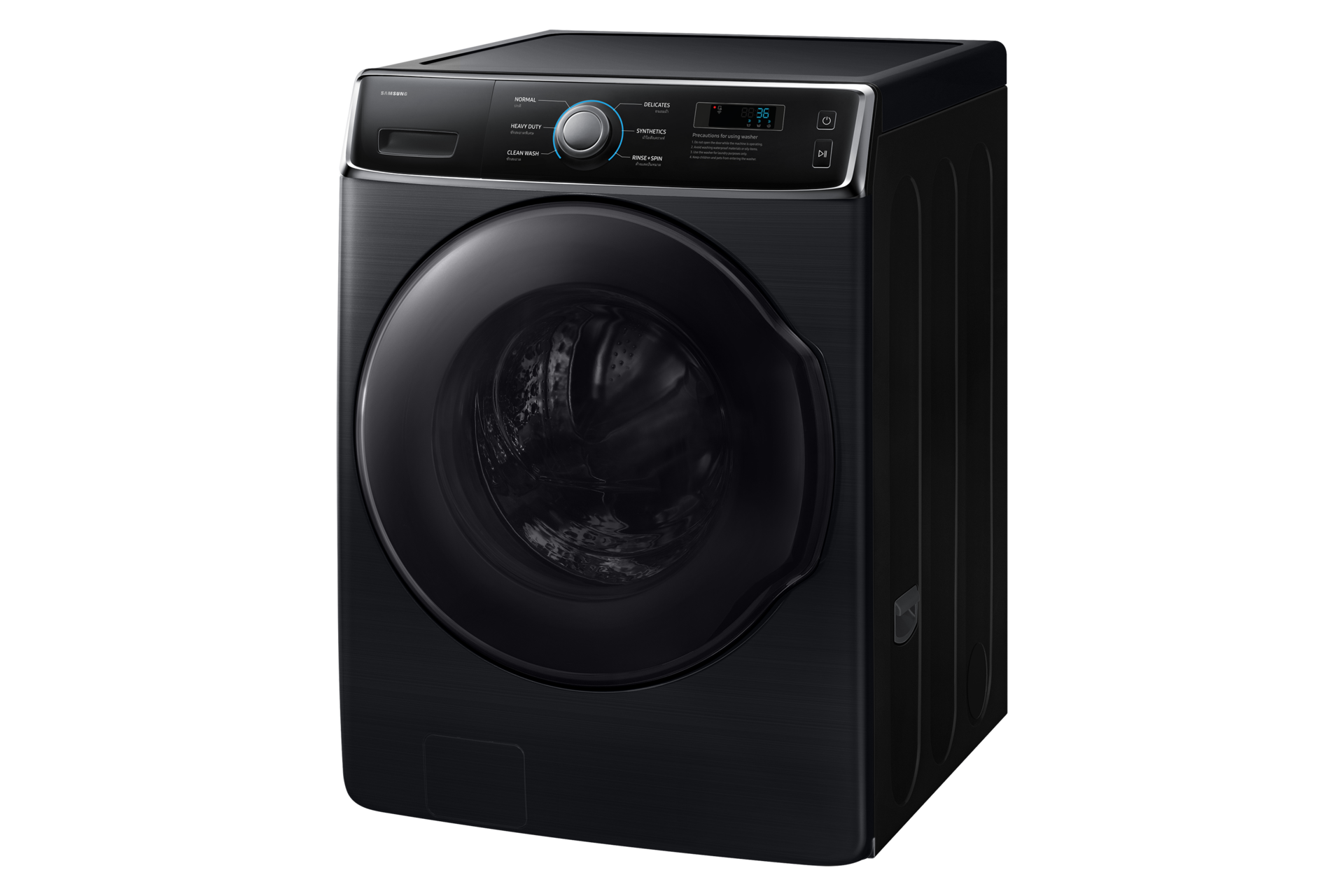 Laundry with Big Capacity and Durability R-Perspective Black 