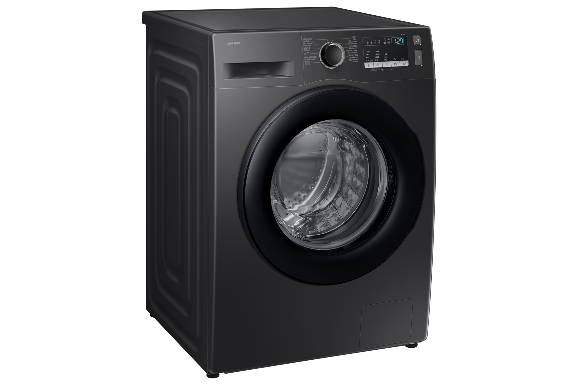 Laundry (Washer) Hygiene Steam 9Kg L-Perspective Black 