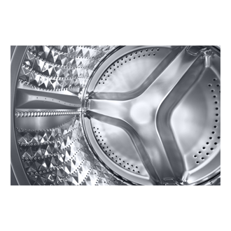 Laundry (Washer) Hygiene Steam 9Kg Detail-Drum Black 