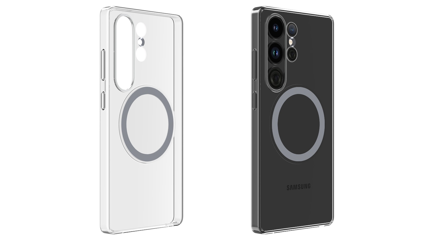Galaxy S25 Ultra Manyetikli Şeffaf Kılıf