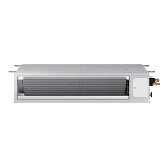 2026 FJM R32 global AJ5000D Home Duct with 2-way Air Inlet, Slim & Compact design Front Silver 