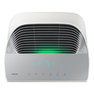AX5500 Air Purifier with Multi-Layered High Efficiency Purification System Top2 Silver 
