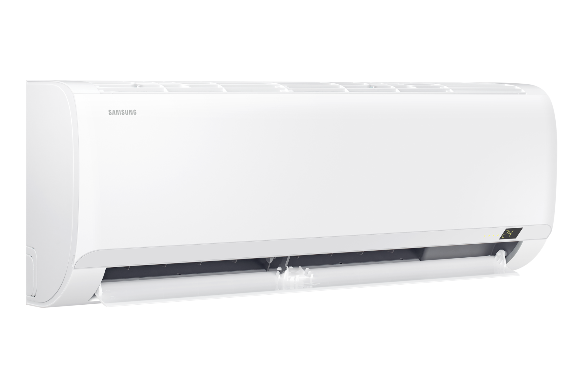 AR5000H Wall-mount ac with Energy Saving,  Fast Coolin, HD Filter L-Perspective-Open White 