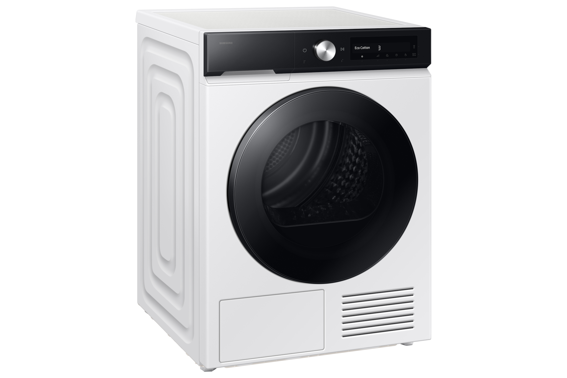 Laundry Dryer with A Energy Efficiency Rating L-Perspective White 