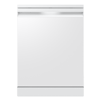 DW90H/24 Freestanding Dishwasher Energy Efficiency and AI Wash ⠀ Front White 