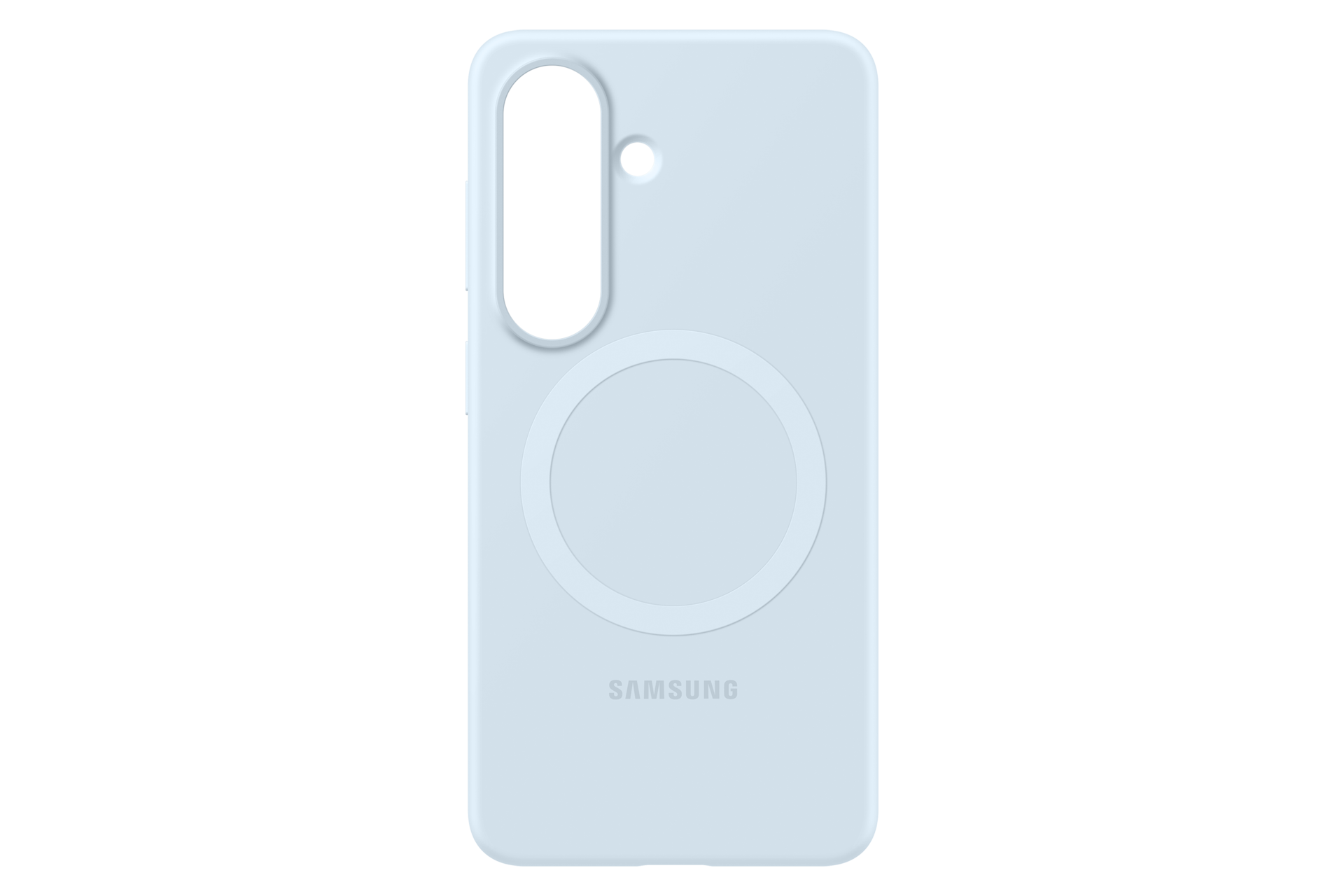 Galaxy S26 Silikon Magnet Kılıf Front2 Light Blue 