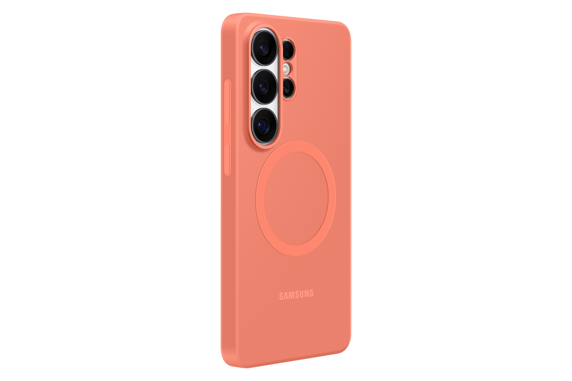 Galaxy S26 Ultra Silikon Magnet Kılıf Dynamic Coralred 