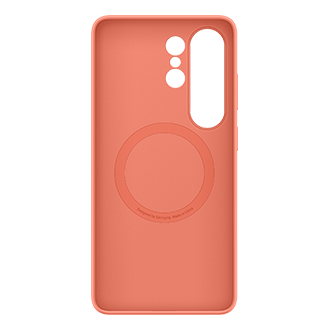 Galaxy S26 Ultra Silikon Magnet Kılıf Back Coralred 