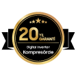 20 years warranty on Digital Inverter Compressor