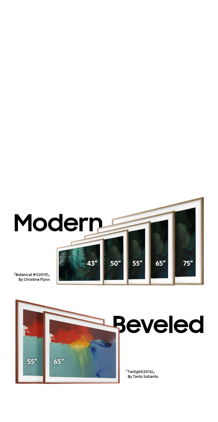 Modern Kişiselleştirilebilir Çerçeve (21/22 The Frame TV