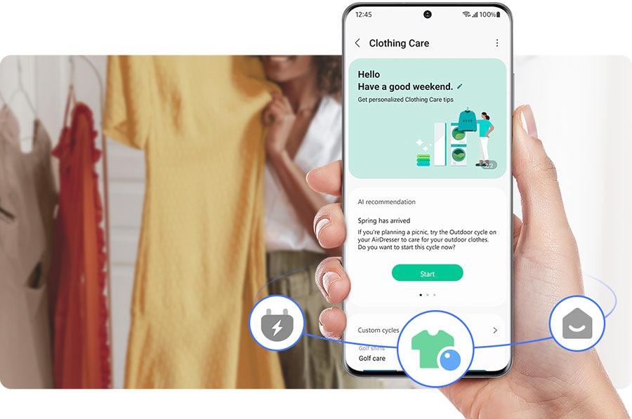 SmartThings Giysi Bakımı