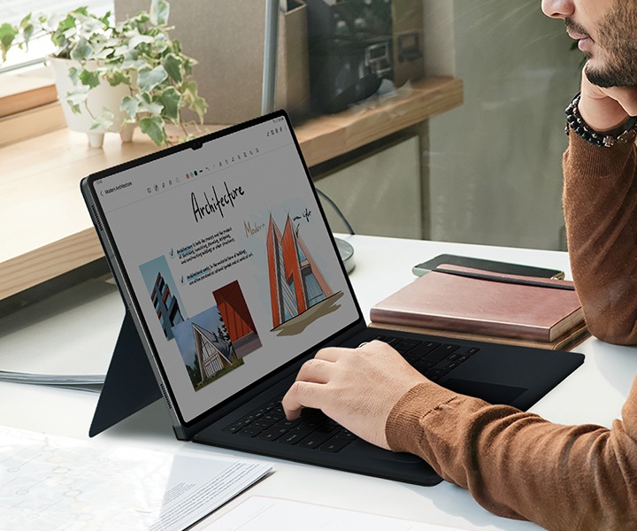 Galaxy Tab S9 Ultra Klavyeli Tablet Kılıfı | Samsung Türkiye