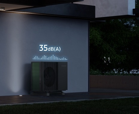 35dB(A) ile Düşük Ses Seviyesi