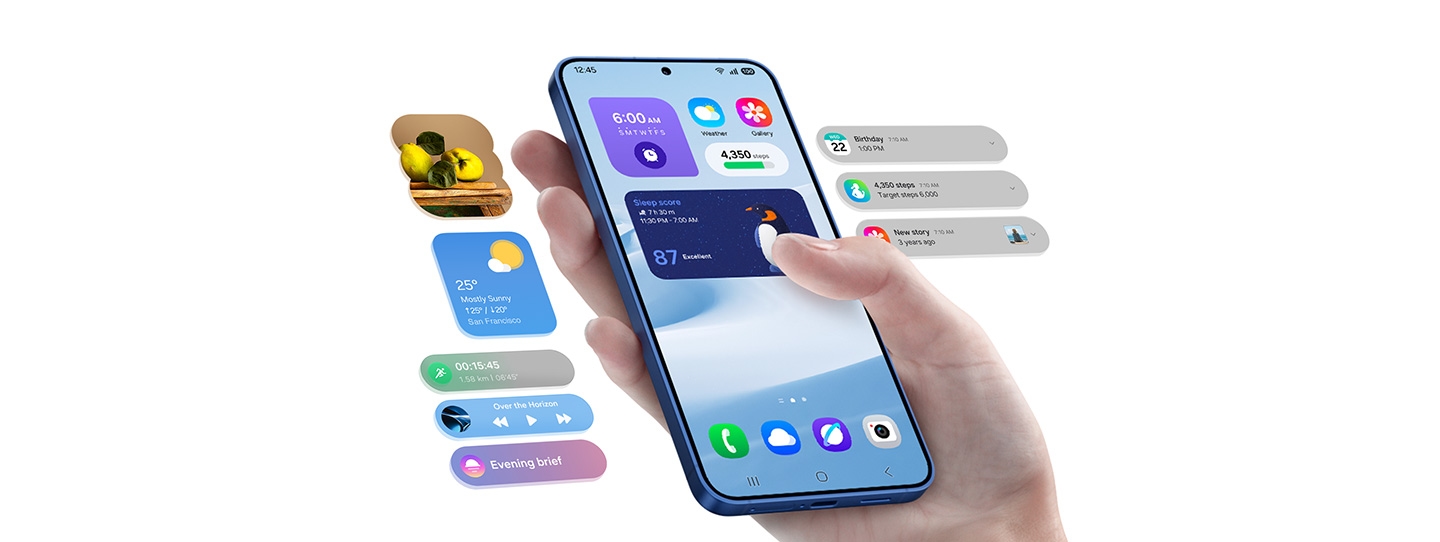 Yapay zeka düşünülerek geliştirilmiş yeni One UI 7