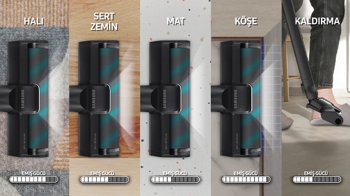 Bespoke AI Jet Ultra Elite Extra Black | Samsung Türkiye