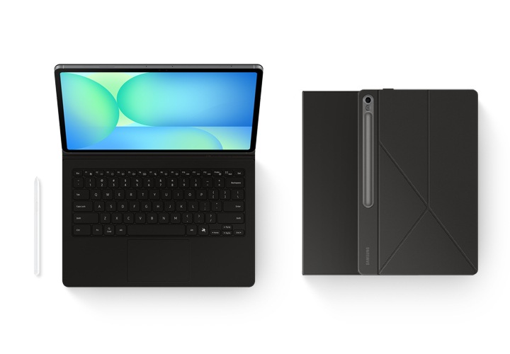 Galaxy Tab S10 FE+ Book Cover Keyboard — AI Key