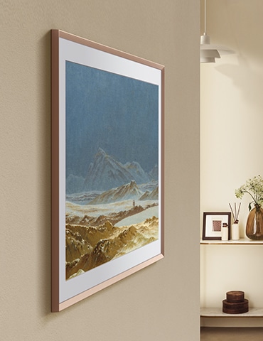 The Frame Pro melds with decor