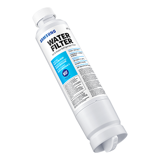 Water Filter Refrigerator Accessory with Fresh filtered Water with Certified performance Perspective White 