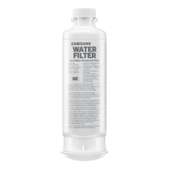 Water Filter Refrigerator Accessory with Fresh filtered Water with Certified performance Front White 