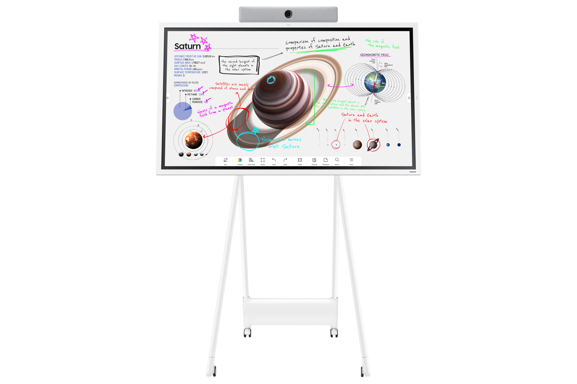 front-with-webex-on White