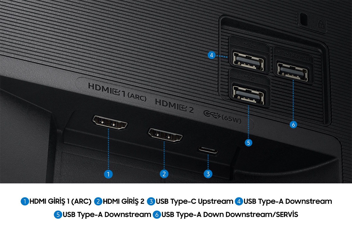 [32" Smár~t Móñ~ítör M~7 M70F 4K 60 H~z Síý~áh]