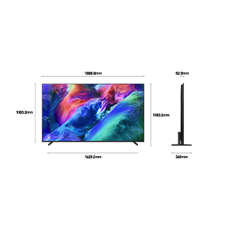 85" Micro RGB R85H 4K Samsung Vision AI Smart TV (2026) Titanium Black