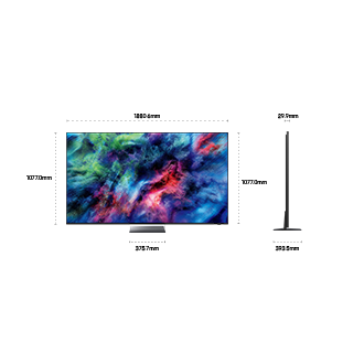 85" Micro RGB R95H 4K Samsung Vision AI Smart TV (2026) Black