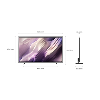 65" OLED S95H 4K Samsung Vision AI Smart TV (2026) Silver