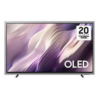 OLED S95H 4K Samsung Vision AI Smart TV (2026) Front Silver 